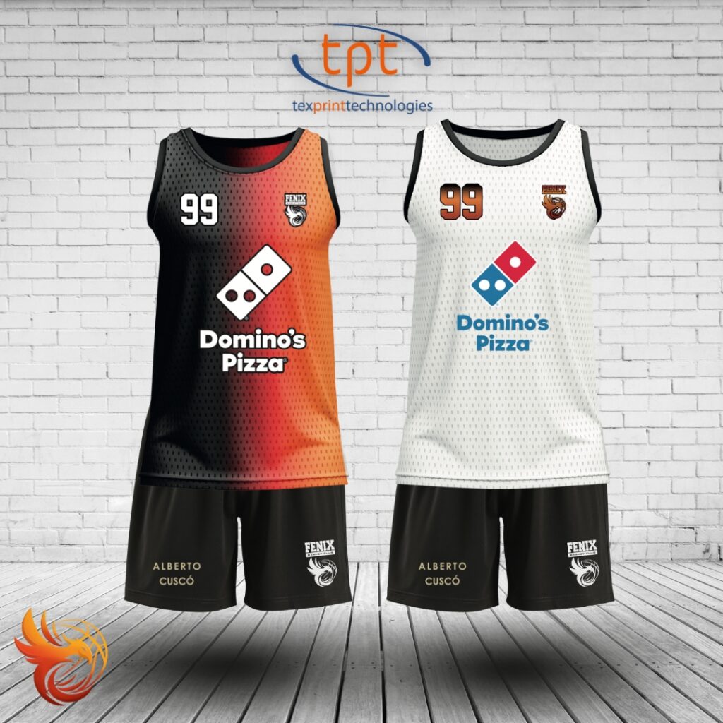 Equipación oficial Fenix Basket Club - Delantera