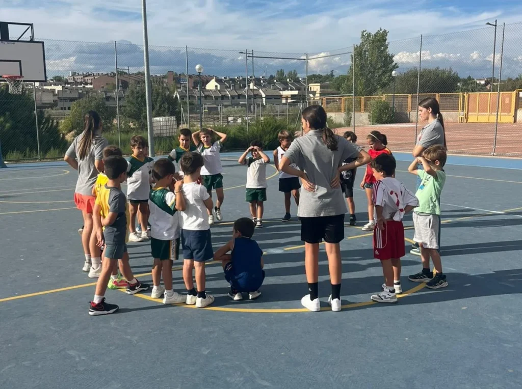 Entrenamiento de Baloncesto